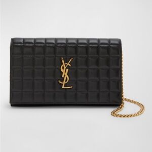 Saint Laurent
YSL Wallet on Chain in Quilted Leather